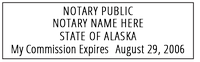 AK Notary X-Stamper