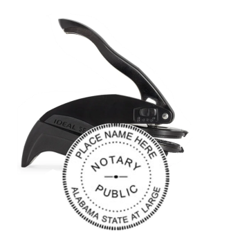 AL Notary<br>Embosser Seal Stamp