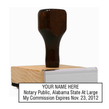 AL-NOT-1 - AL Notary
Rubber Stamp