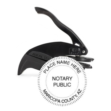 AZ Notary<br>Embosser Stamp