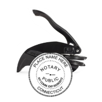 Get a high-quality, customized CT Notary Seal Embosser from CalStamp. Create a professional 1 5/8" raised impression. Order yours now!