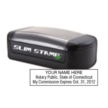 CT-SLIM - CT Notary
Slim Pre-Inked  Stamp