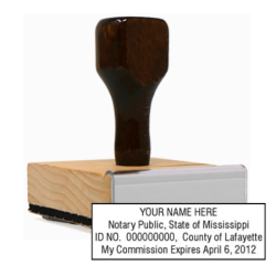 MS-NOT-1 - MS Notary
Rubber Stamp