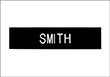 1 X 3" Name Tag (1 Line)