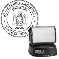 ​Pre-Inked New York Registered Architect R-40
