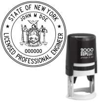 ​Self-Inking New York Licensed Professional Engineer R-40