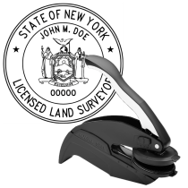 New York Licensed Land Surveyor Embosser