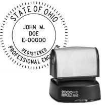 Pre-Inked Ohio Registered Professional Engineer R-40