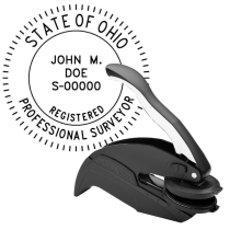 Ohio Registered Professional Surveyor Embosser