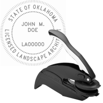 Oklahoma Licensed Landscape Architect Embosser