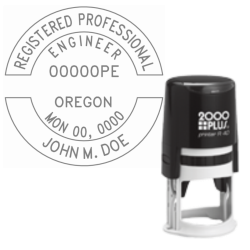 Self-Inking Oregon Registered Professional Engineer R-40