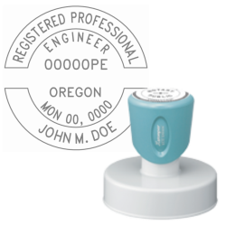 Pre-Inked Oregon Registered Professional Engineer Xstamper
