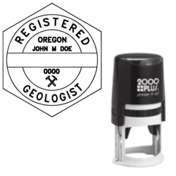 Self-Inking Oregon Registered Geologist R-40