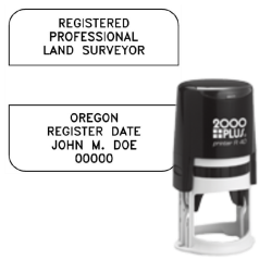 Self-Inking Oregon Registered Professional Land Surveyor R-40