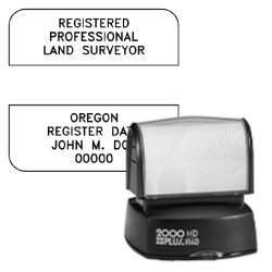 Pre-Inked Oregon Registered Professional Land Surveyor R-40