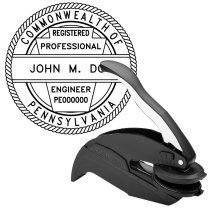 Pennsylvania Registered Professional Engineer Embosser