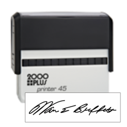 Signature stamps for the busy professional. Excellent quality and fast service for your signature stamp.
