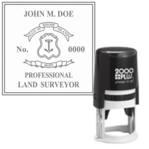​Self-Inking Rhode Island Professional Land Surveyor R-40