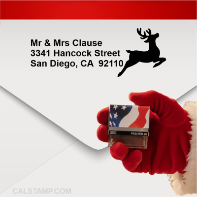 Rudolph Self-Inking Address Stamp
Printer 40