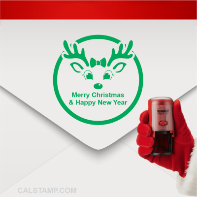 Rudolph Face Self-Inking Round Stamp
Trodat 46025