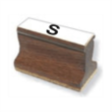 Shop CalStamp's Adult Size Small Wood Stamp with 1/4 Inch Letters. Perfect for crafts and projects. Stamp pad required. Order now for precision stamping!