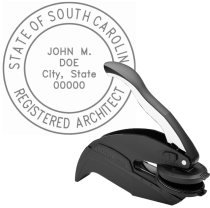 South Carolina Registered Architect Embosser