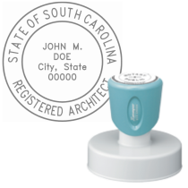 Pre-Inked South Carolina Registered Architect R-40
