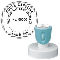 Pre-Inked South Carolina Professional Land Surveyor Xstamper