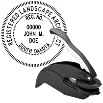 South Dakota Registered Landscape Architect Embosser