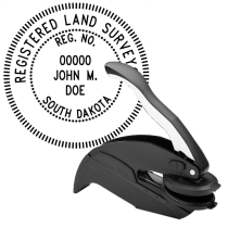 South Dakota Registered Land Surveyor Embosser