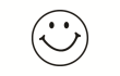 Shop Smile Face stamps in Black, Blue, Red, Green, and Purple at CalStamp! Add a touch of fun to your documents. Order now for fast shipping!