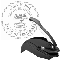Tennessee Registered Architect Embosser