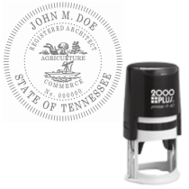 ​Self-Inking Tennessee Registered Architect R-40