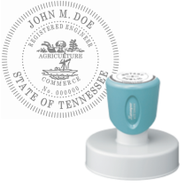 Pre-Inked Tennessee Registered Engineer Xstamper