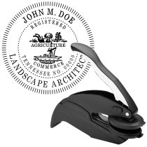 Tennessee Registered Landscape Architect Embosser