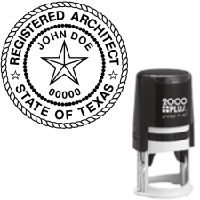 Self-Inking Texas Registered Architect R-40