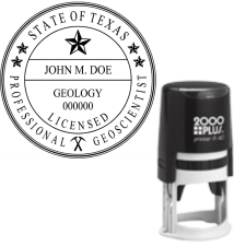 ​Self-Inking Texas Licensed Professional Geologist R-40