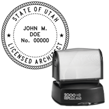 Pre-Inked Utah Licensed Architect R-40