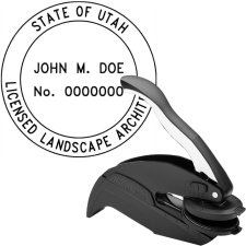 Utah Licensed Landscape Architect Embosser
