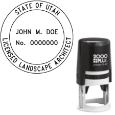 Self-Inking Utah Licensed Landscape Architect R-40