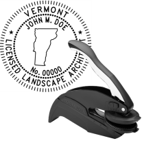 Vermont Licensed Landscape Architect Embosser