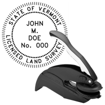 Vermont Licensed Land Surveyor Embosser