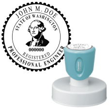 Pre-Inked Washington Professional Engineer X-Stamper