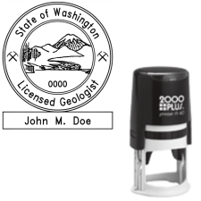 Self-Inking Washington Licensed Geologist R-40