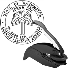 Washington Licensed
Landscape Architect Embosser