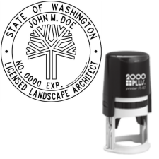 Self-Inking Washington Licensed Landscape Architect R-40