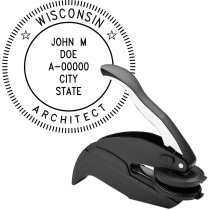 Wisconsin Architect Embosser