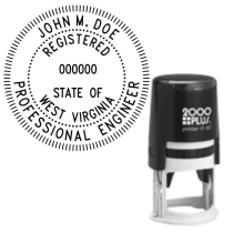 Self-Inking West Virginia Professional Engineer R-40