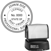 Pre-Inked West Virginia Professional Surveyor R-40
