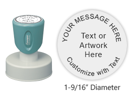Shop the Xstamper N53 Pre-Inked Large Round Stamp with a 1-9/16" diameter. Perfect for notaries. Use Xstamper Refill Ink only. Order now at CalStamp!